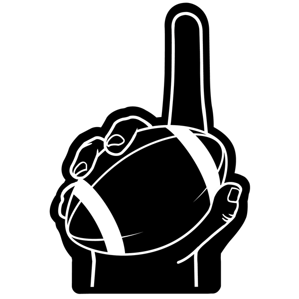 Football Foam Cheering Hand... from ASI 54886 Foamworx / FoamWorx
