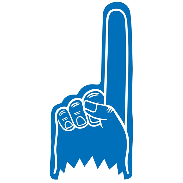 Foam 16" hand, 16" x 7.5" with a slit for hand... from ASI 54886 Foamworx / FoamWorx