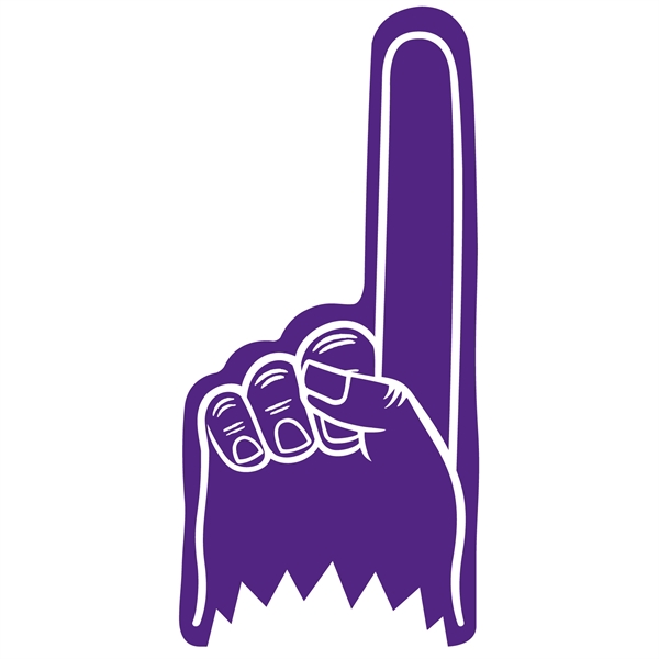 Foam 16" hand, 16" x 7.5" with a slit for hand... from ASI 54886 Foamworx / FoamWorx