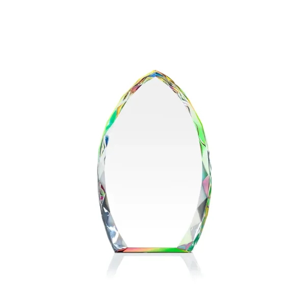 Elegant, prism-shaped optical award designed with beautiful bevels cascading around the... from ASI 84592 St Regis Group / St Regis