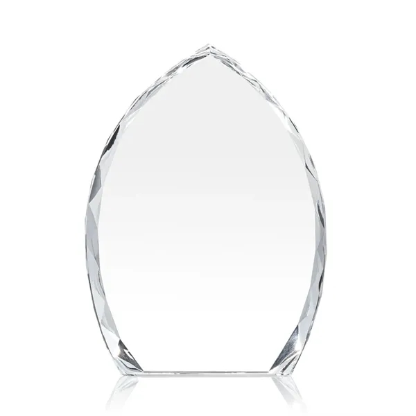 Elegant, prism-shaped optical award designed with beautiful bevels cascading around the... from ASI 84592 St Regis Group / St Regis