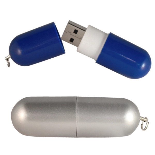 These capsule flash drives are equipped with Tier 1 chips by... from ASI 93131 US Flash & Technologies LLC