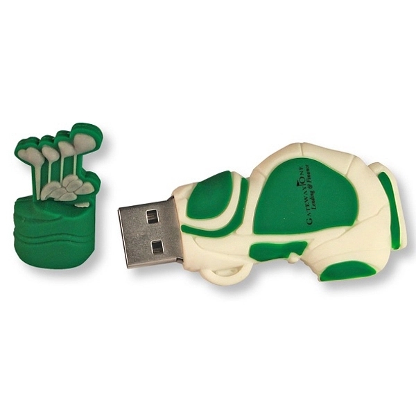 This customizable golf bag flash drive will fit your promotional needs... from ASI 93131 US Flash & Technologies LLC