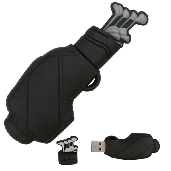 This customizable golf bag flash drive will fit your promotional needs... from ASI 93131 US Flash & Technologies LLC