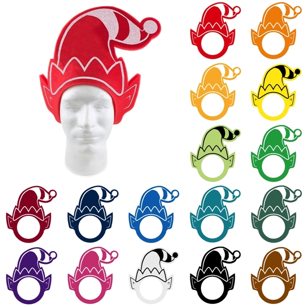 Foam Christmas elf hat. One size fits most.... from ASI 54886 Foamworx / FoamWorx