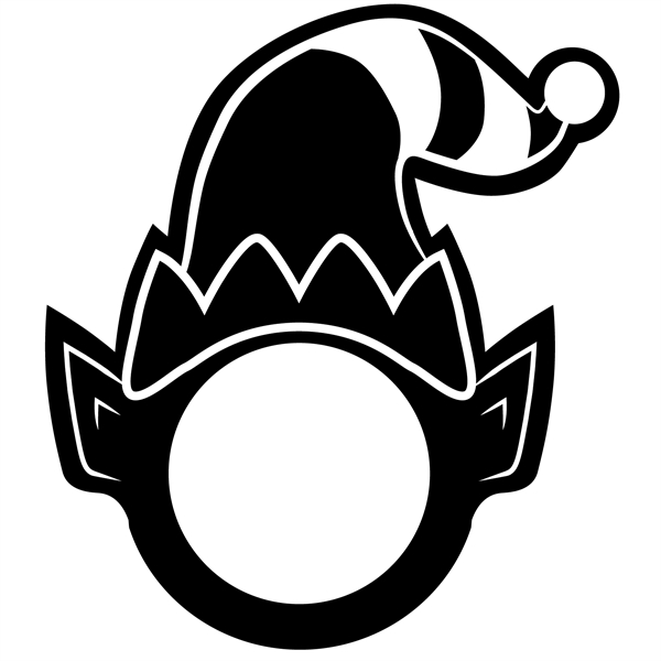 Foam Christmas elf hat. One size fits most.... from ASI 54886 Foamworx / FoamWorx