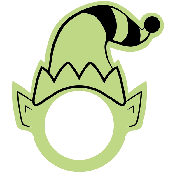 Foam Christmas elf hat. One size fits most.... from ASI 54886 Foamworx / FoamWorx