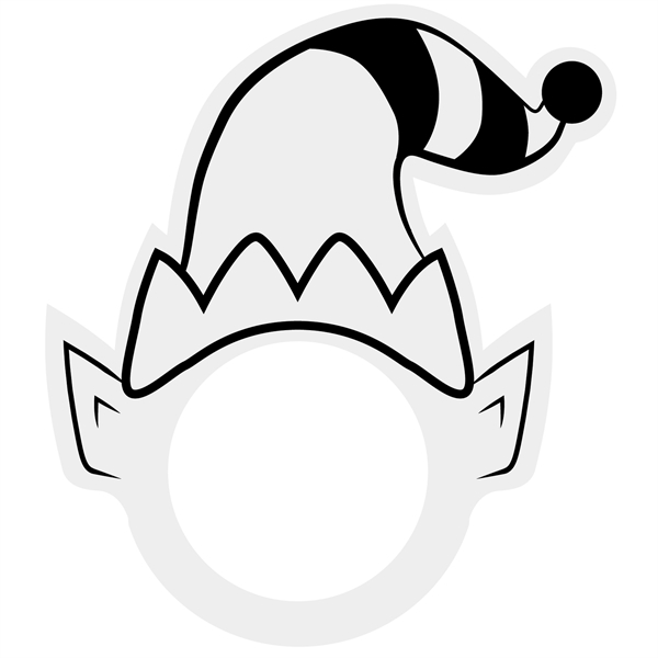 Foam Christmas elf hat. One size fits most.... from ASI 54886 Foamworx / FoamWorx