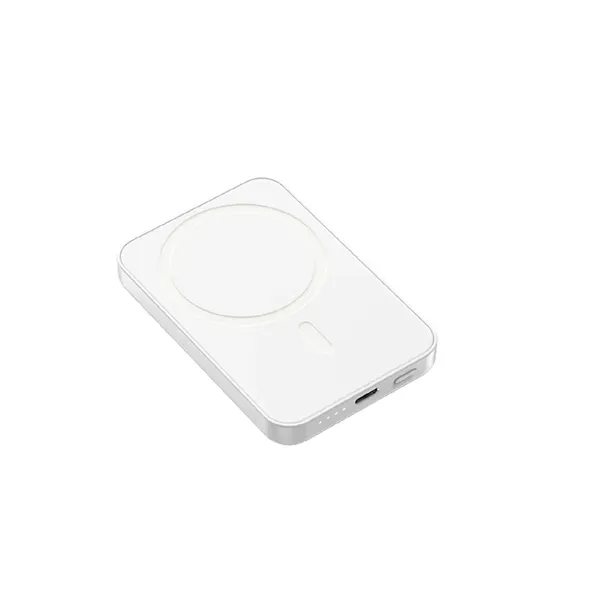 15W MagSafe magnetic wireless power bank plus 1 color silkscreen imprint... from ASI 37218 Athena Promo (tm)