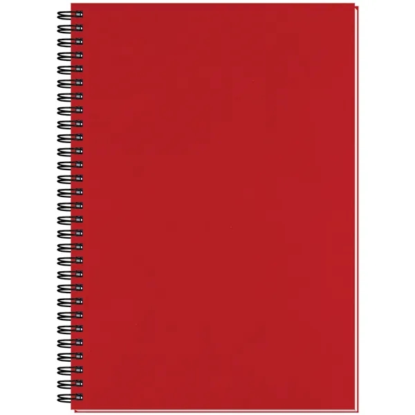 Hybrid 14 month planner and journal in one with leather-like cover.... from ASI 50873 Drum-Line / Drum-line Inc