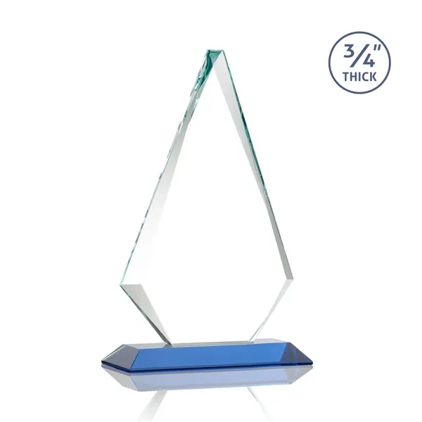 The exquisite Windsor Award features a 0.75" thick Starfire Crystal diamond... from ASI 84592 St Regis Group / St Regis