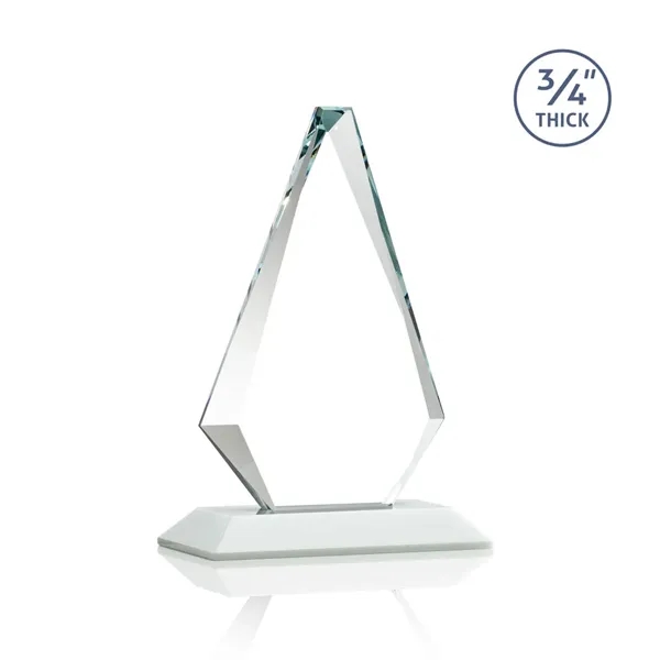 The exquisite Windsor Award features a 0.75" thick Starfire Crystal diamond... from ASI 84592 St Regis Group / St Regis
