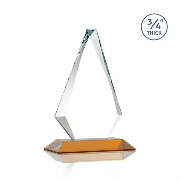 The exquisite Windsor Award features a 0.75" thick Starfire Crystal diamond... from ASI 84592 St Regis Group / St Regis