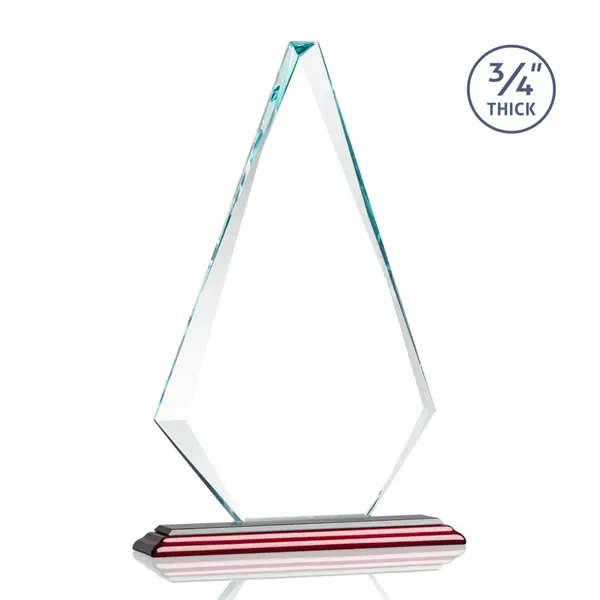 Starfire triangle top award on a base.... from ASI 84592 St Regis Group / St Regis