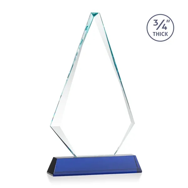 Starfire triangle top award on a tall tapered Optical Base.... from ASI 84592 St Regis Group / St Regis