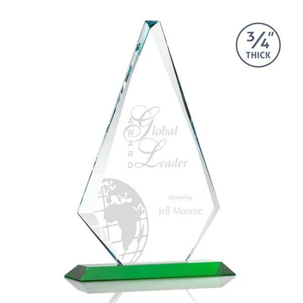 The exquisite Windsor Award features a 0.75" thick Starfire Crystal diamond... from ASI 84592 St Regis Group / St Regis