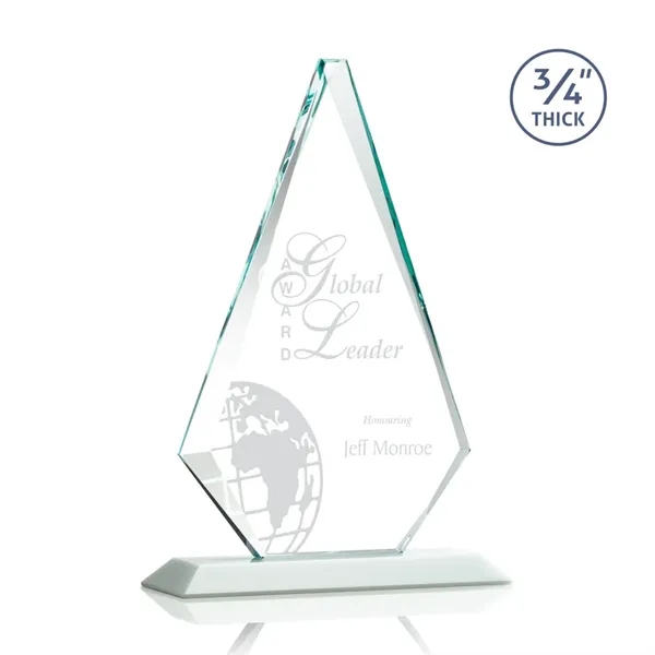 The exquisite Windsor Award features a 0.75" thick Starfire Crystal diamond... from ASI 84592 St Regis Group / St Regis