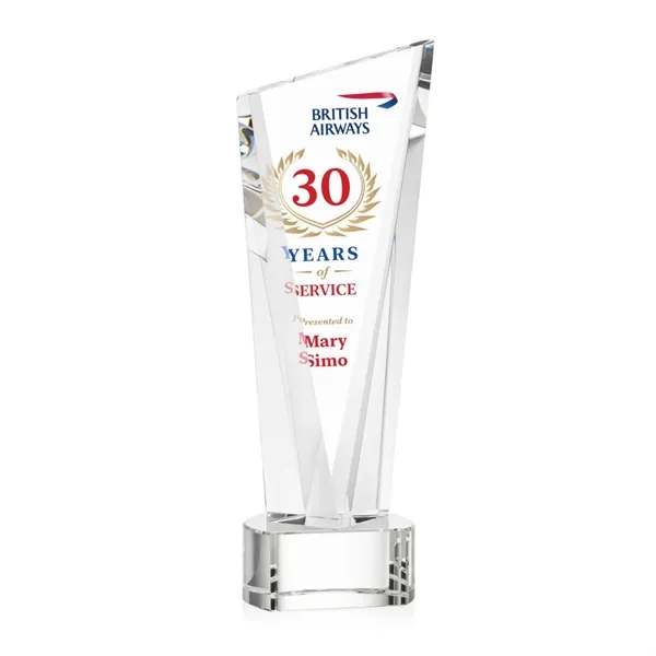 The magnificently angular design of the Plymouth VividPrint™ Award features a... from ASI 84592 St Regis Group / St Regis