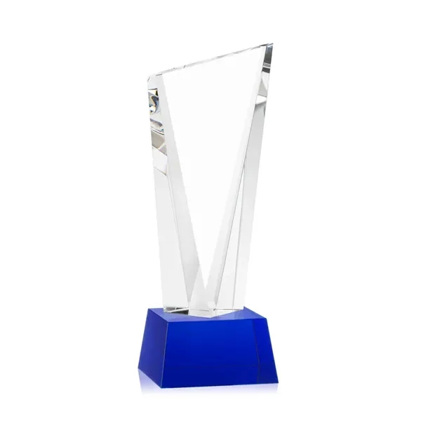 The Optical Crystal Plymouth Award features a beautiful slanted top and... from ASI 84592 St Regis Group / St Regis