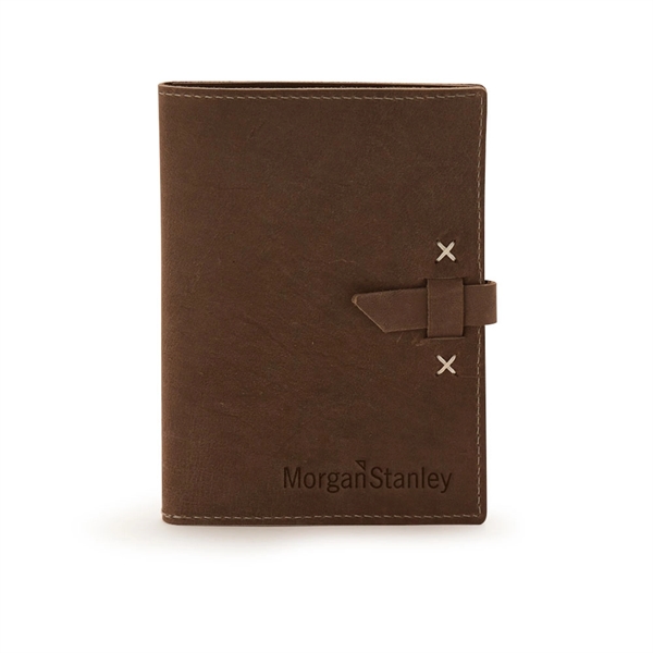 Mini leather padfolio made in the USA with the ability to... from ASI 88060 Snugz/USA Inc / SnugZ USA®