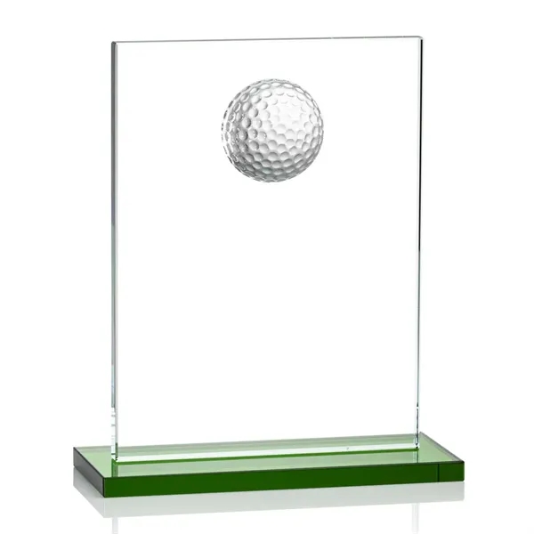 Contemporary Golf award includes a 3D Crystal Golf Ball mounted onto... from ASI 84592 St Regis Group / St Regis