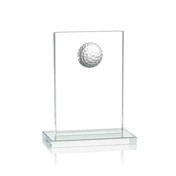 Contemporary Golf award includes a 3D Crystal Golf Ball on a... from ASI 84592 St Regis Group / St Regis