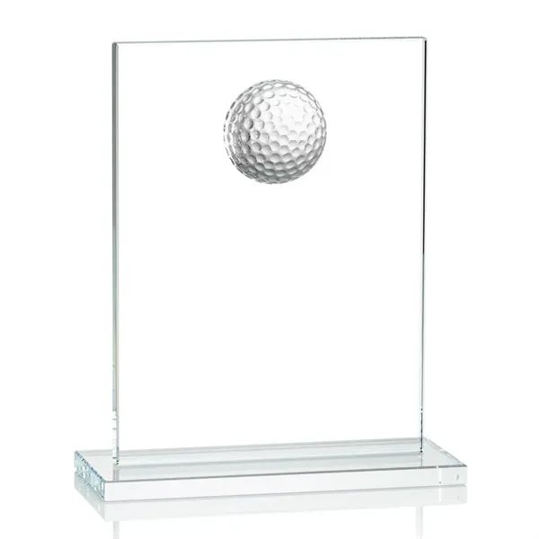 Contemporary Golf award includes a 3D Crystal Golf Ball on a... from ASI 84592 St Regis Group / St Regis