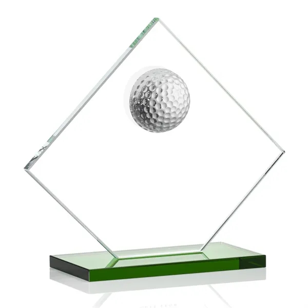 Contemporary Golf award includes a 3D Crystal Golf Ball mounted on... from ASI 84592 St Regis Group / St Regis