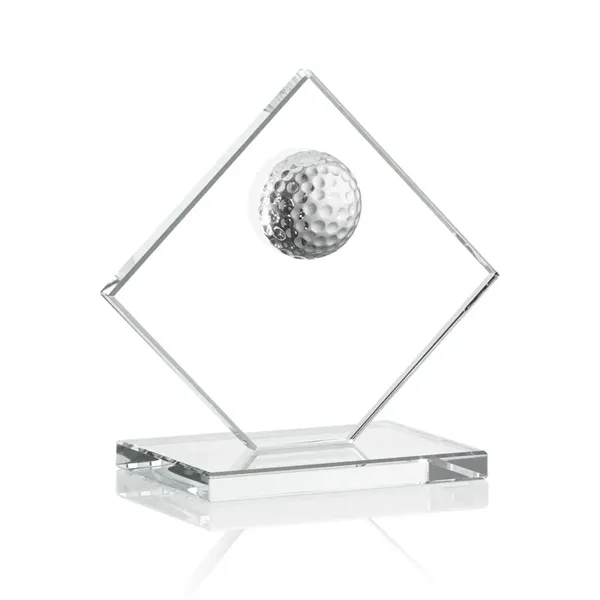 Contemporary Golf award includes a 3D Crystal Golf Ball mounted on... from ASI 84592 St Regis Group / St Regis