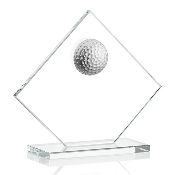 Contemporary Golf award includes a 3D Crystal Golf Ball mounted on... from ASI 84592 St Regis Group / St Regis