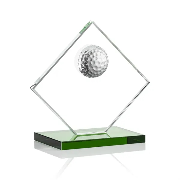 Contemporary Golf award includes a 3D Crystal Golf Ball mounted on... from ASI 84592 St Regis Group / St Regis