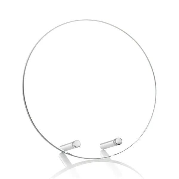 The Hillboro Starfire Crystal Golf Award features double chrome pins that... from ASI 84592 St Regis Group / St Regis