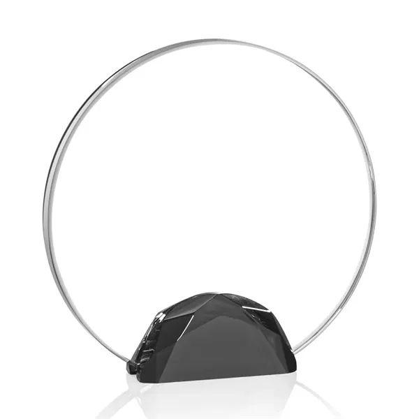 The Galveston Award features a Starfire Crystal disc wedged between two... from ASI 84592 St Regis Group / St Regis