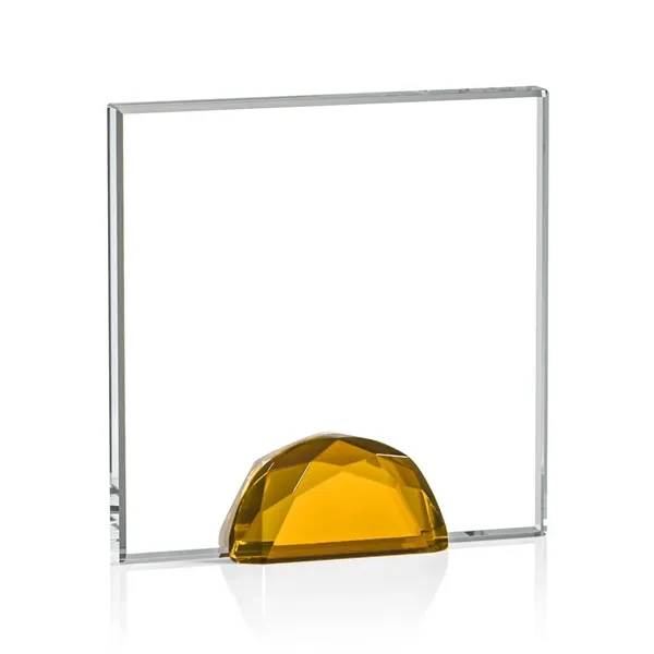 The Entwhistle Award features a 0.5" Starfire Crystal wedged between two... from ASI 84592 St Regis Group / St Regis