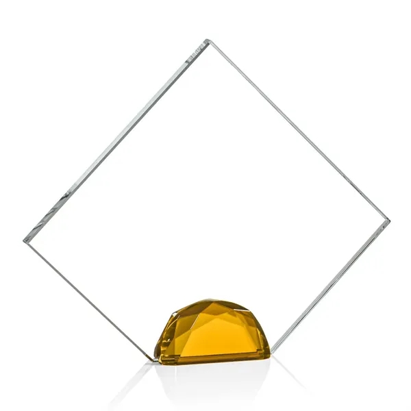 The Deerfield award features a Starfire Crystal diamond wedged between two... from ASI 84592 St Regis Group / St Regis