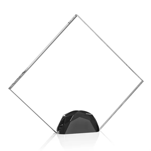 The Deerfield award features a Starfire Crystal diamond wedged between two... from ASI 84592 St Regis Group / St Regis