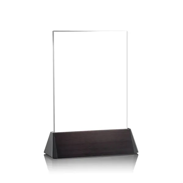 Rectangle award on a black anodized aluminum base.... from ASI 84592 St Regis Group / St Regis