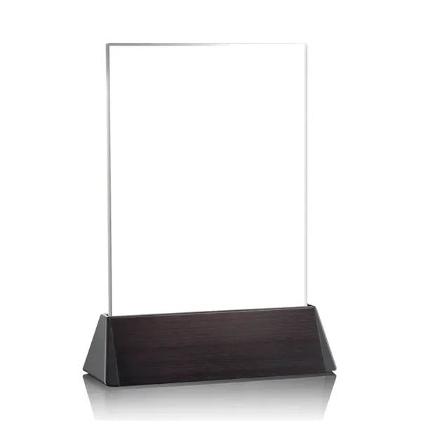 Rectangle award on a black anodized aluminum base.... from ASI 84592 St Regis Group / St Regis