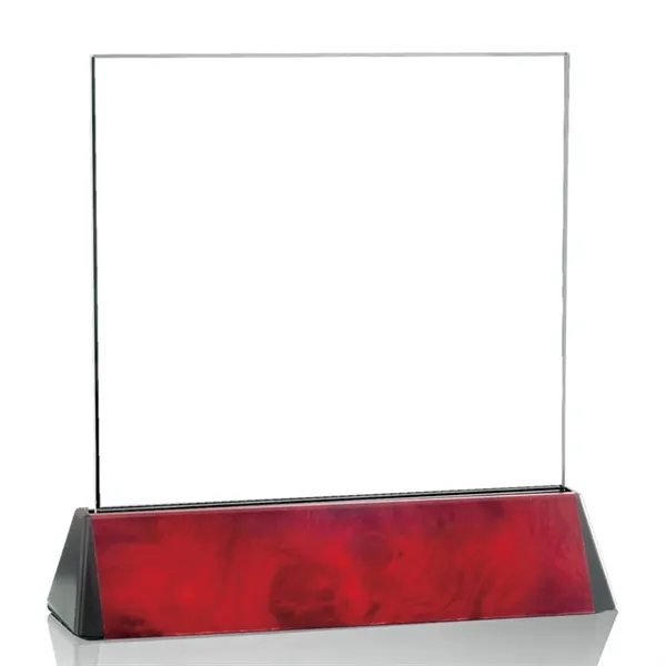 Square award on a rosewood base.... from ASI 84592 St Regis Group / St Regis