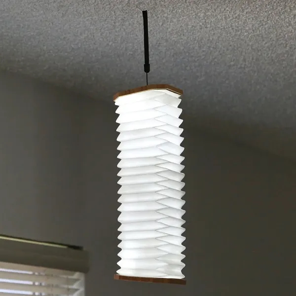 The Accordio light has a warm glow to transform any space.... from ASI 61966 HPG / OrigAudio HPG Gold