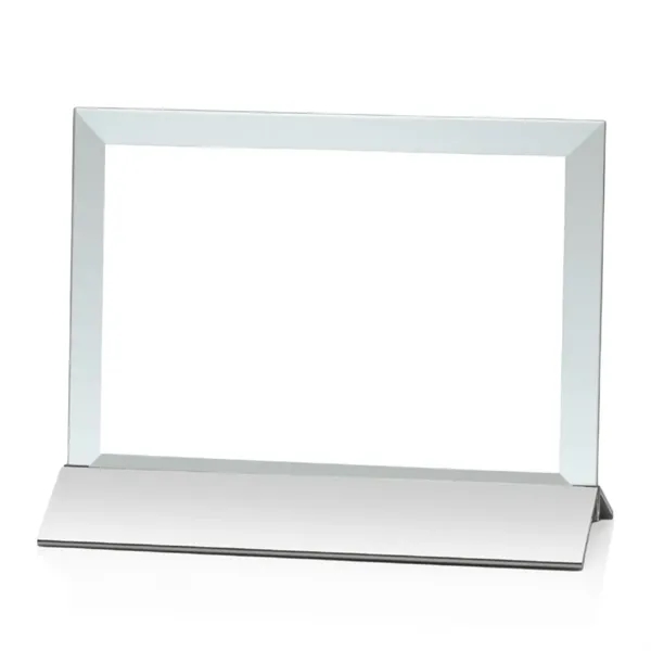 An elegant pane of jade crystal is beveled, then mounted in... from ASI 84592 St Regis Group / St Regis