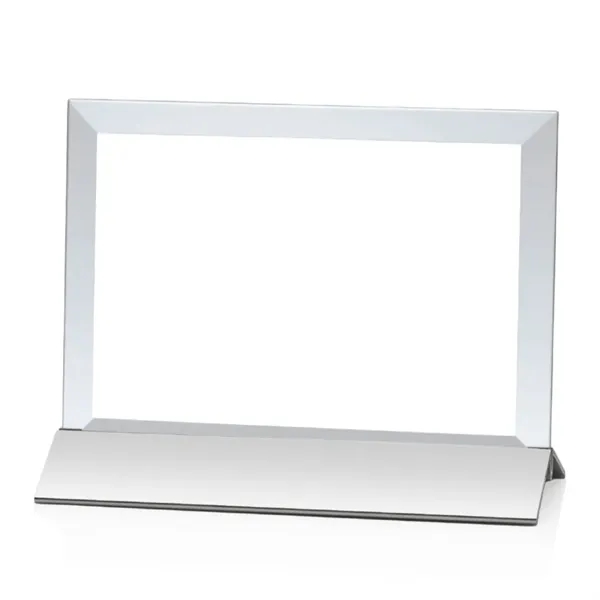 An elegant pane of starfire crystal is beveled, then mounted in... from ASI 84592 St Regis Group / St Regis