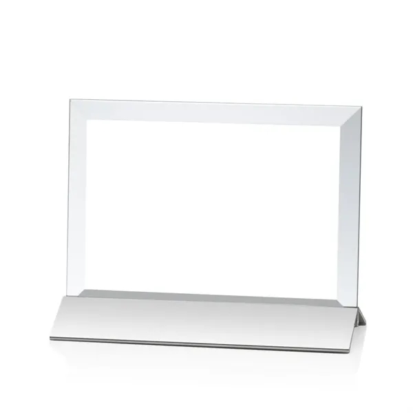 The beveled Starfire crystal rectangle of the Rainsworth is mounted in... from ASI 84592 St Regis Group / St Regis