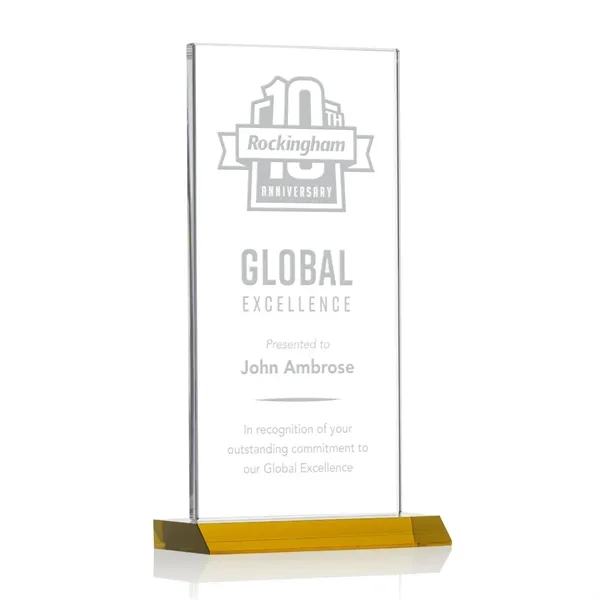 The statuesque Bolton Award features an exquisite Starfire Crystal mounted upright... from ASI 84592 St Regis Group / St Regis