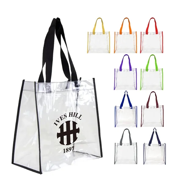 Basic Clear Stadium Security Open Tote... from ASI 41511 Brainchild USA Inc / BrainChild Gift Club