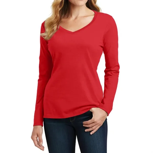 Ladies' long-sleeve V-neck tee.... from ASI 61125 Hit Promotional Products / Hit®