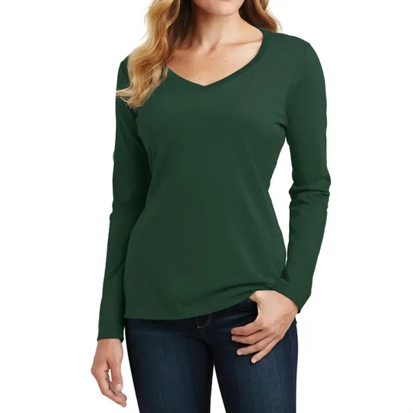 Ladies' long-sleeve V-neck tee.... from ASI 61125 Hit Promotional Products / Hit®