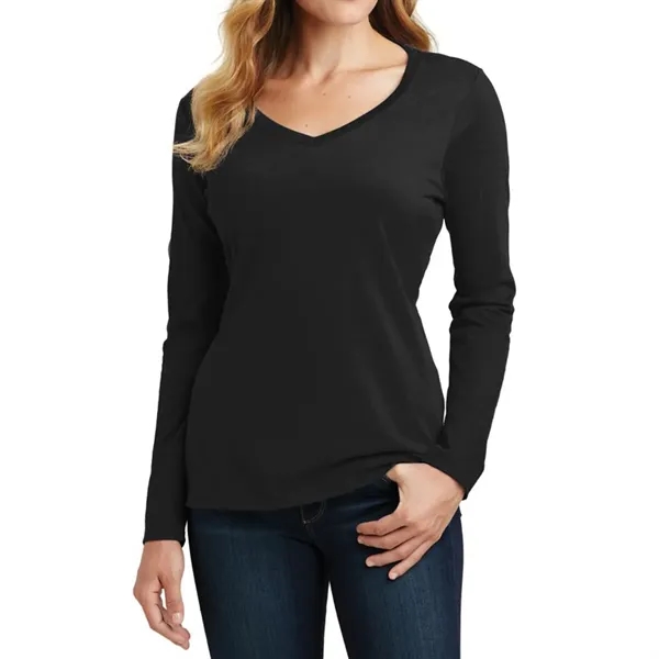 Ladies' long-sleeve V-neck tee.... from ASI 61125 Hit Promotional Products / Hit®
