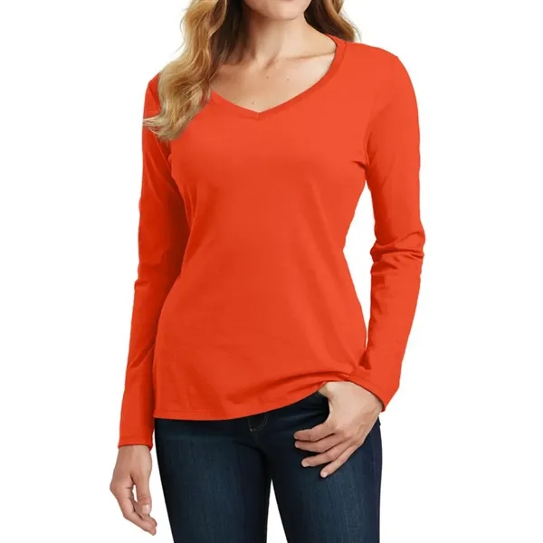 Ladies' long-sleeve V-neck tee.... from ASI 61125 Hit Promotional Products / Hit®