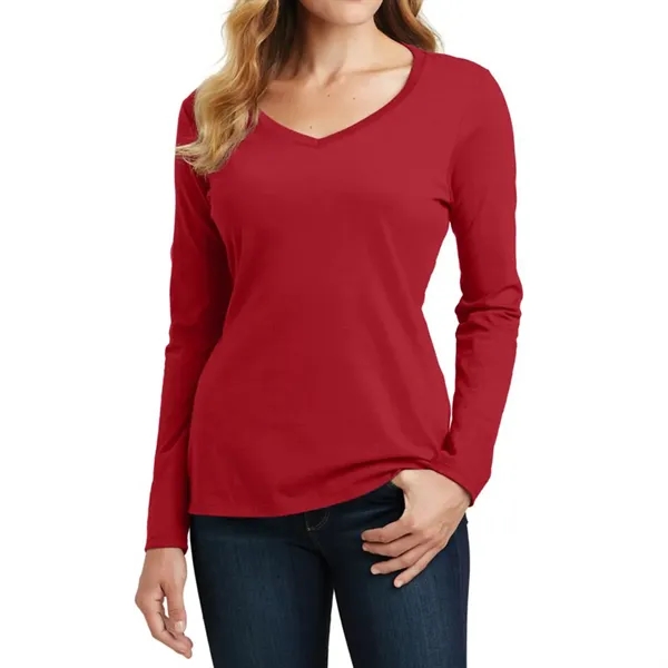 Ladies' long-sleeve V-neck tee.... from ASI 61125 Hit Promotional Products / Hit®